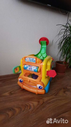 Игрушка автобус-толокар