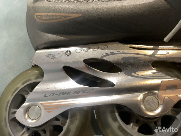 Ролики Rollerblade SG7 с сумкой, р. 39, кол. 84mm