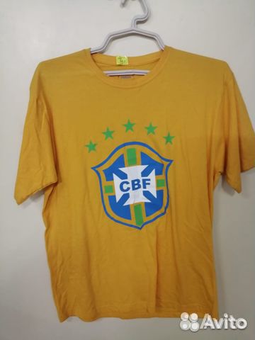 Футбол Бразилия размер L футболка сборной Магазин