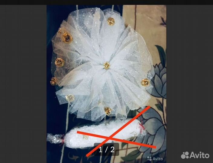 Свадебный аксессуар на машину