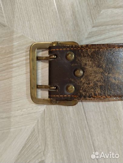 Пряжка офицерского ремня латунь