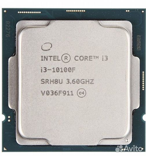 Процессор intel core i3 10100f