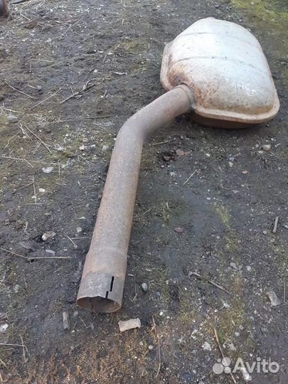 Глушитель Мерседес-Бенц W210 средняя часть