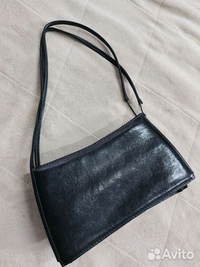 Кожаная сумка тоут СССР винтаж