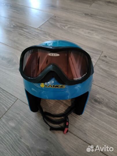 Шлем горнолыжный детский обхват головы 52см