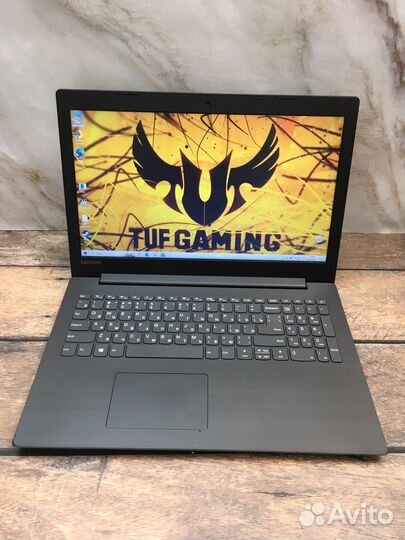 Тонкий игровой lenovo i3 8gen, ssd + hdd
