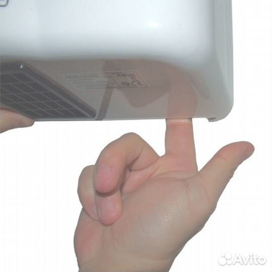 Пластиковая сушилка для рук Merida ecoflow (белый)