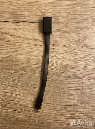 Кабель OTG microUSB - USB