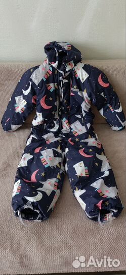 Детский зимний комбинезон на девочку