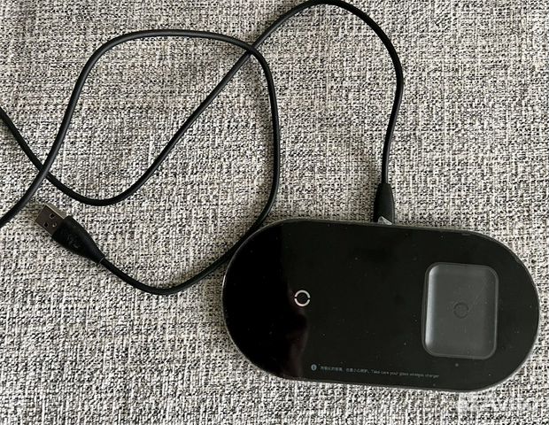 Беспроводная зарядка Baseus Simple 2in