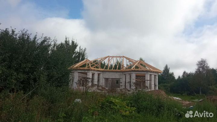 Строительство домов бань ремонт:крыши утепление