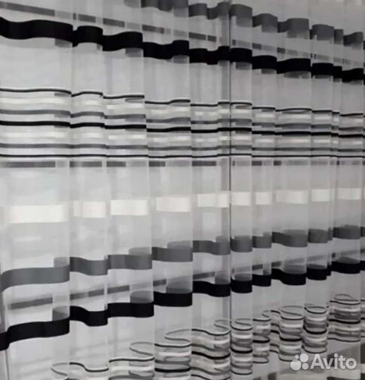 Тюль новый, на отрез, пошив по размерам