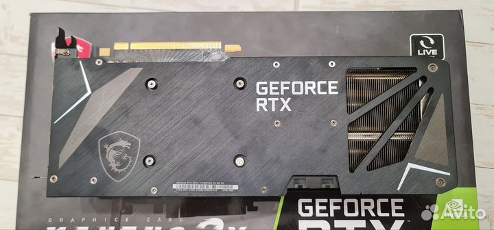 Видеокарта RTX 3070ti MSI Ventus