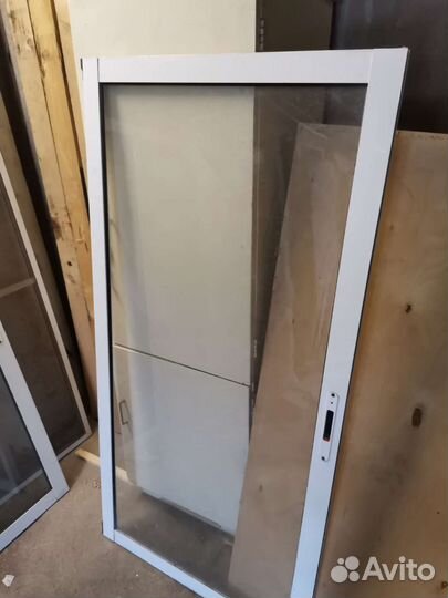 Алюминиевые раздвижные окна на балкон бу