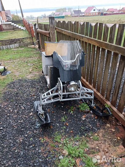 Самодельный снегоход