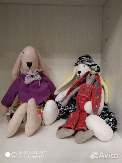 Мягкие игрушки ручной работы