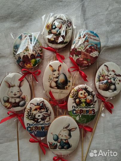 Пряники медово- имбирные с прямой печатью