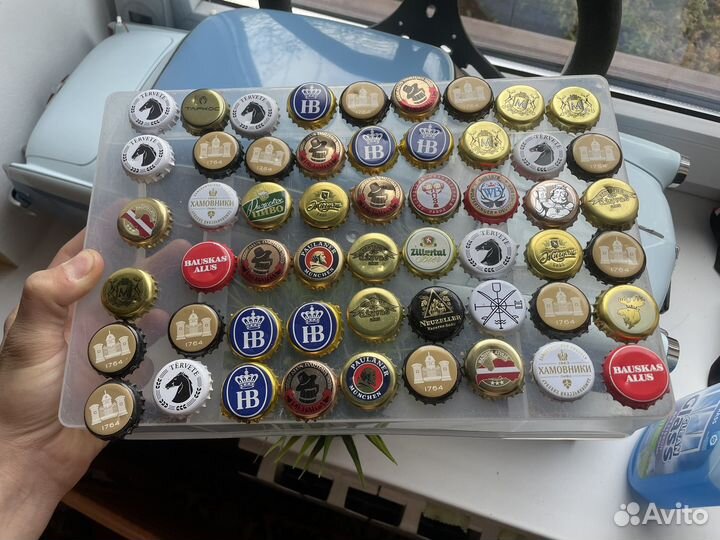 Коллекция пивных крышек