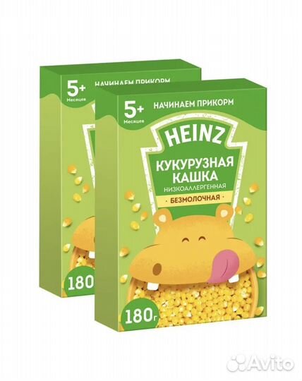 Детское питание каша хайнц