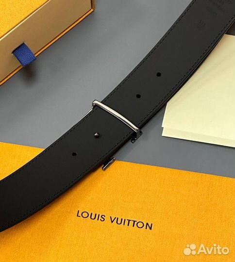 Louis vuitton ремень черный