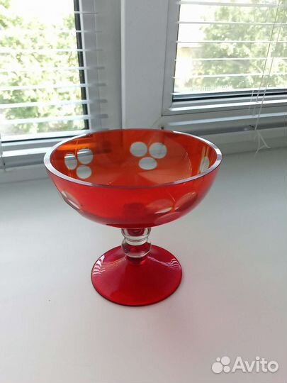 Ваза для фруктов, СССР, Стекло СССР, Конфетница