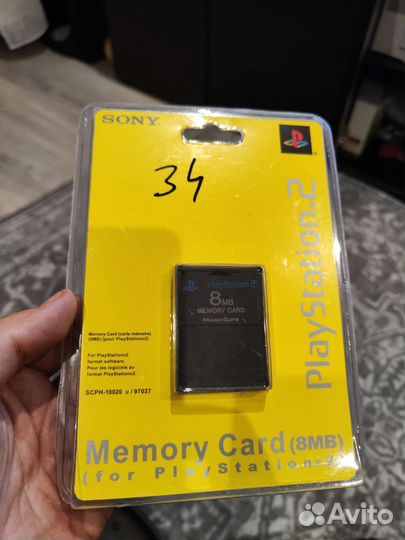 Карта памяти ps2 8 mb