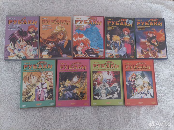 DVD диски с аниме и фильмы