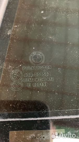 Боковое стекло двери неподвиж. BMW 5 F10