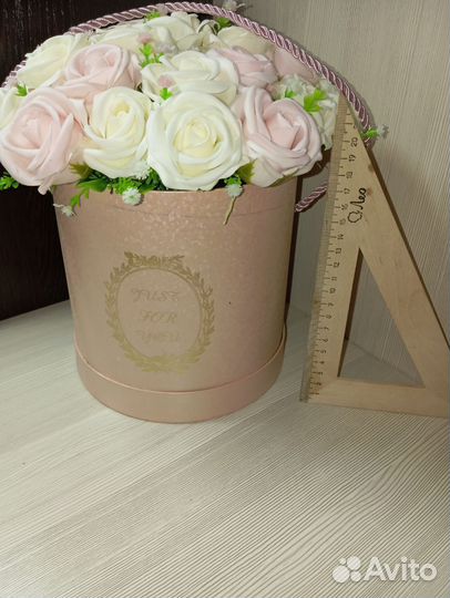 Букет цветов из мыла