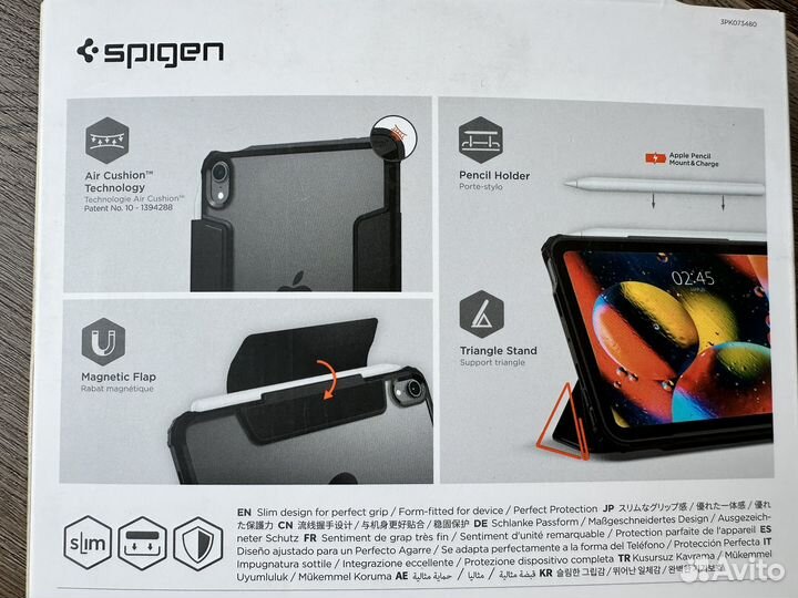 Чехол Spigen iPad mini 6 2021 новый