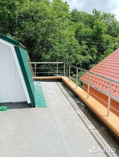 Перила для лестниц из нержавеющей стали