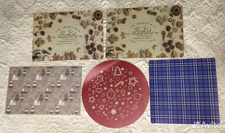 Новогодние термосалфетки на стол