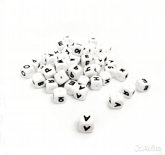 Силиконовые буквы для держателей