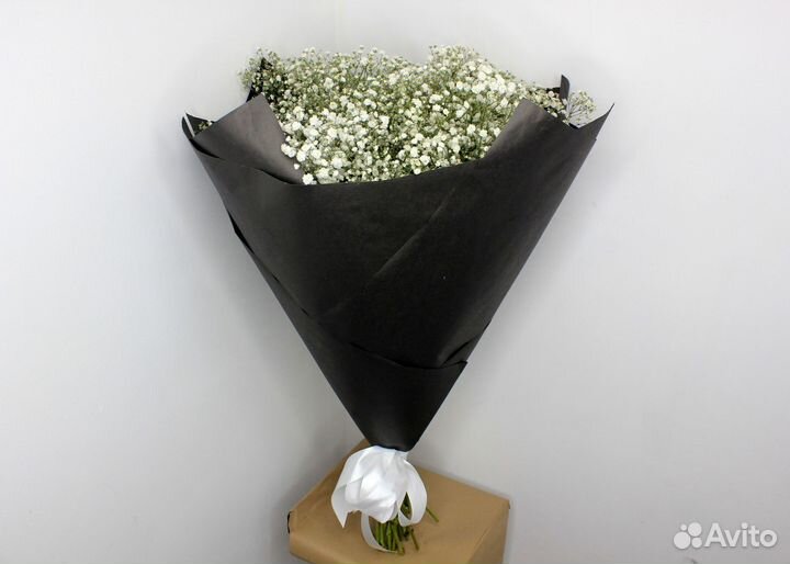 Доставка цветов букеты цветы Гипсофила