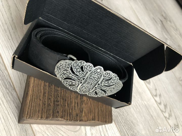 Шикарный ремень из натуральной кожи