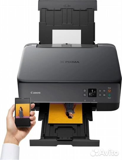 Мфу струйный Canon Pixma TS5340A (3773C107) черный