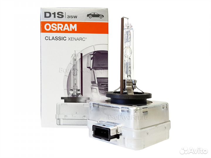 Ксеноновая лампа osram D1S Xenarc Classic 35W, PK3