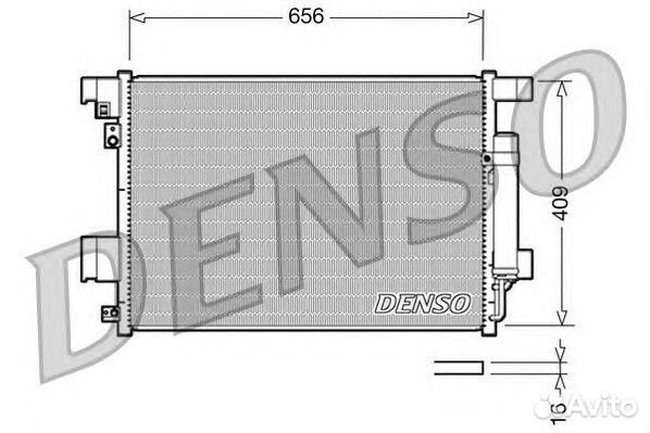 Радиатор кондиционера citron: C-crosser /outlander