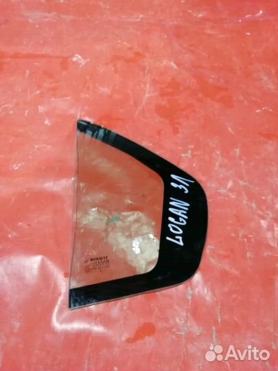 Форточка задней левой двери Renault logan Рено