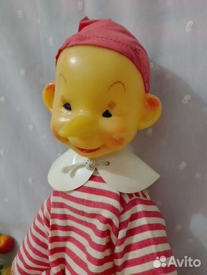 Кукла СССР Буратино фабрики Кругозор