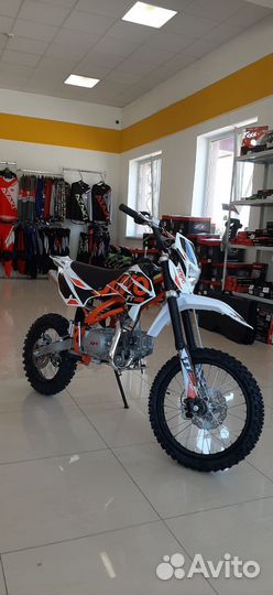 Питбайк kayo basic TT125EM 17/14 KRZ (механ. сцепл