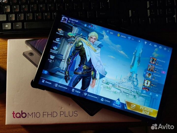 Планшет Lenovo tab m10 fhd plus lte