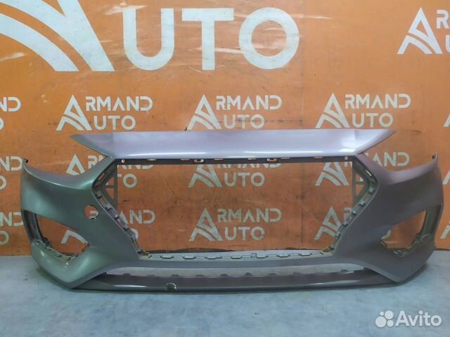 Бампер передний Hyundai Solaris 2 2017-2020