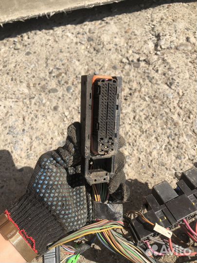 Проводка моторного отсека ваз 2112 21124 16кл