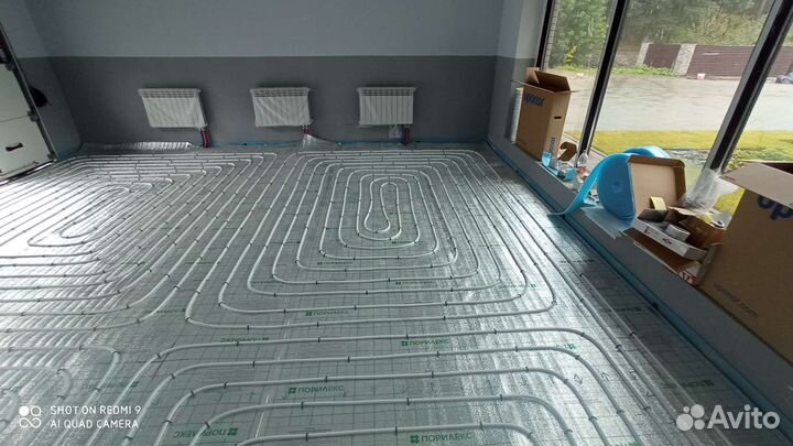 Монтаж отопление водоснабжение канализация