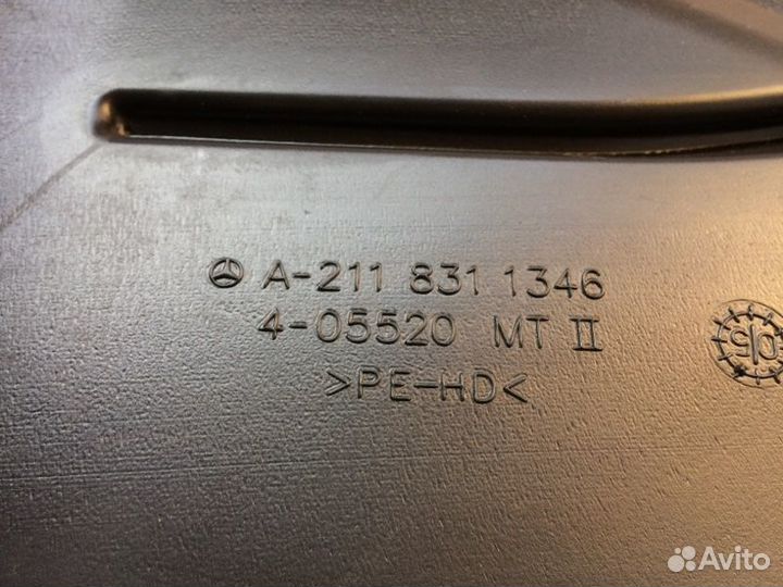 Воздуховод печки передний левый Mercedes-Benz