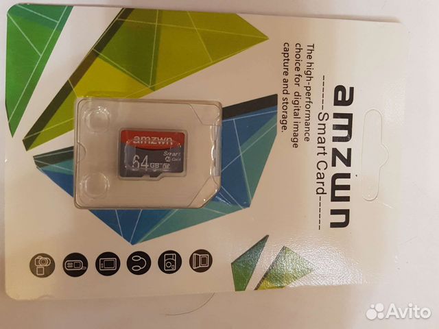 Карта памяти micro sd 64 (флешка)