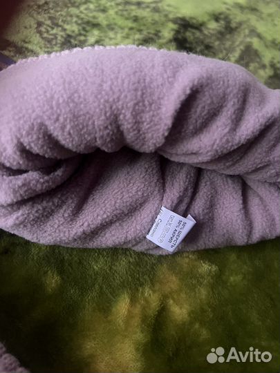 Шапка зимняя для девочки со снудом