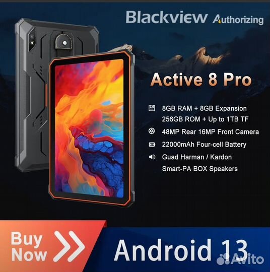 Blackview Active 8 Pro 8/256