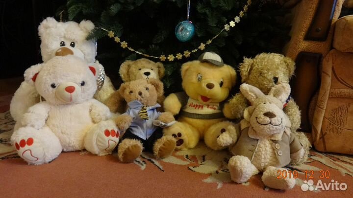 Мягкие игрушки, парами, не пользовались